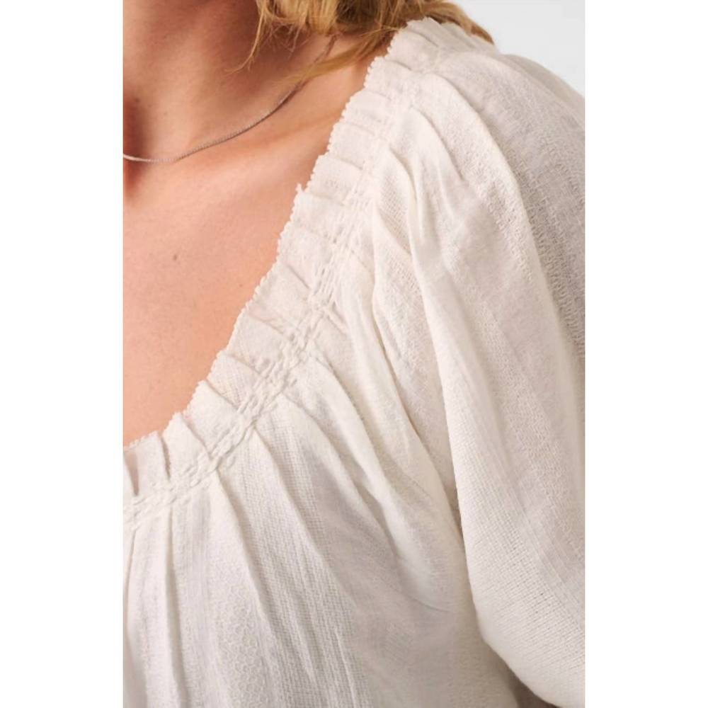 NEW FAHERTY annabelle dress in whisper white - Picture 3 of 3